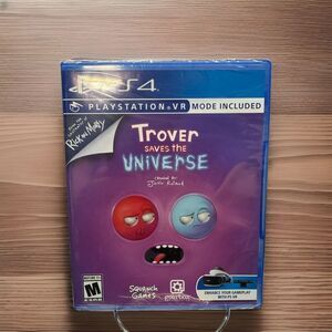 Trover Saves The Universe PS4 Video Game VR Mode Rick & Morty Creator Sealed New